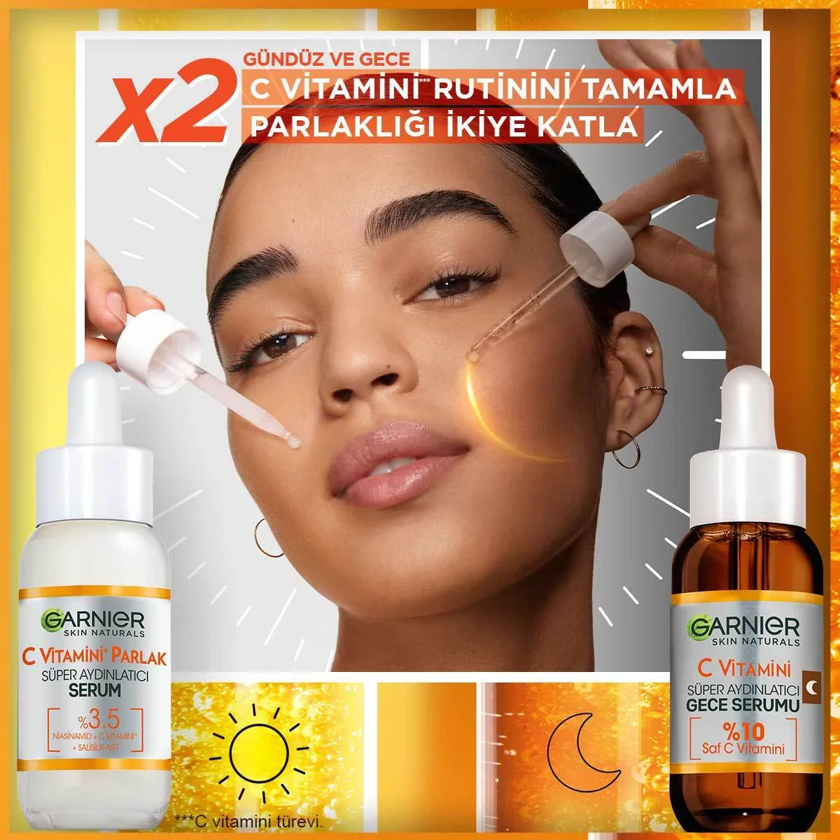 Révélez une peau lumineuse et lisse avec le Sérum Nuit Vitam 5