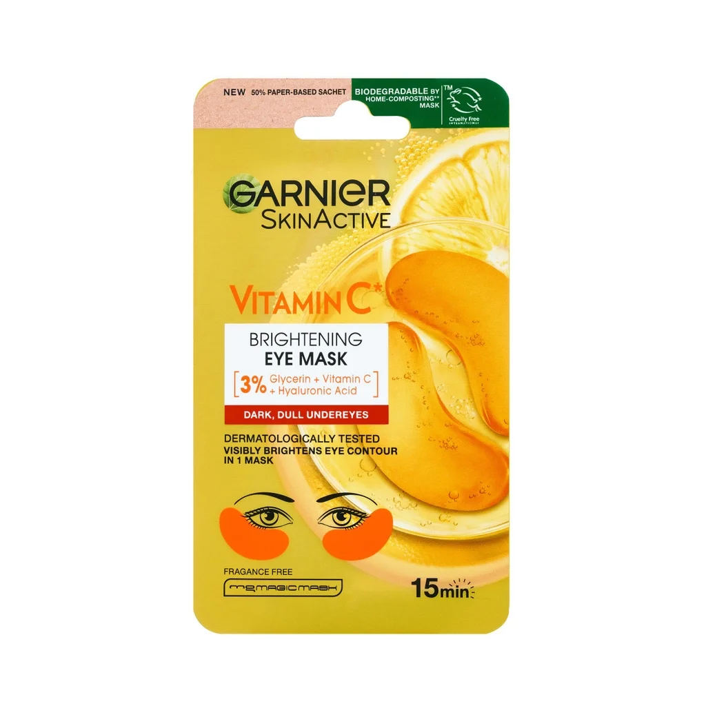 Illuminez votre regard avec le Masque Yeux Garnier Vitamine 2