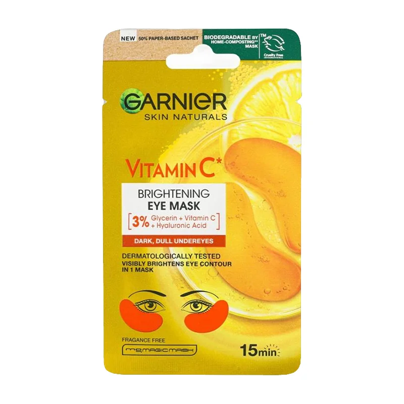 Illuminez votre regard avec le Masque Yeux Garnier Vitamine 3
