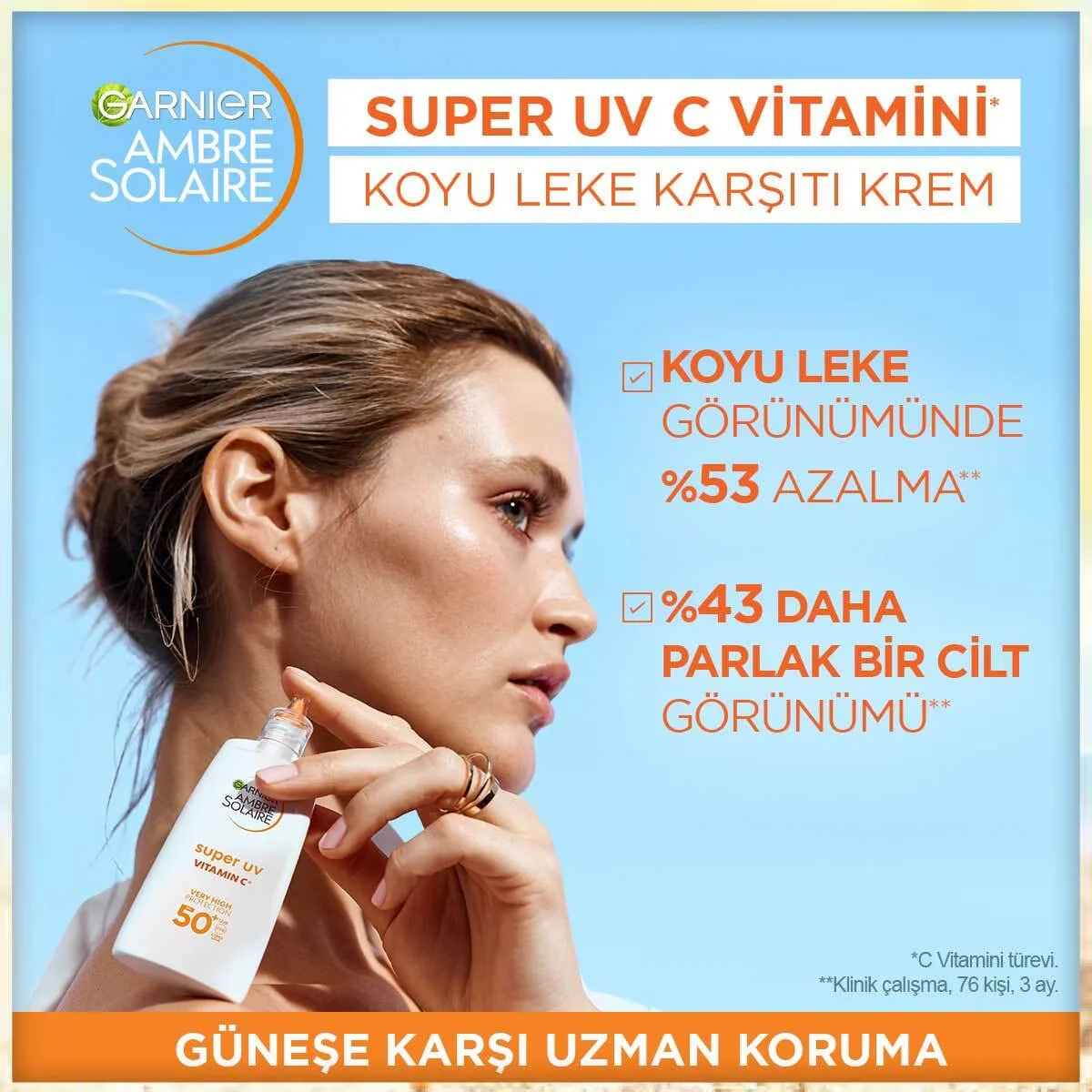Obtenez une peau lumineuse et protégée avec Garnier Super UV 3