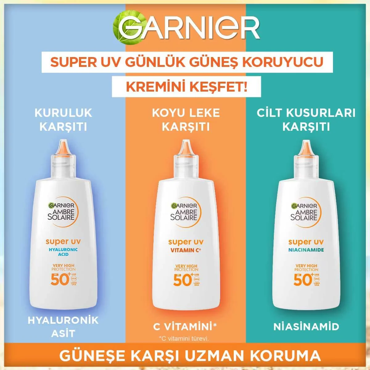 Obtenez une peau lumineuse et protégée avec Garnier Super UV 6