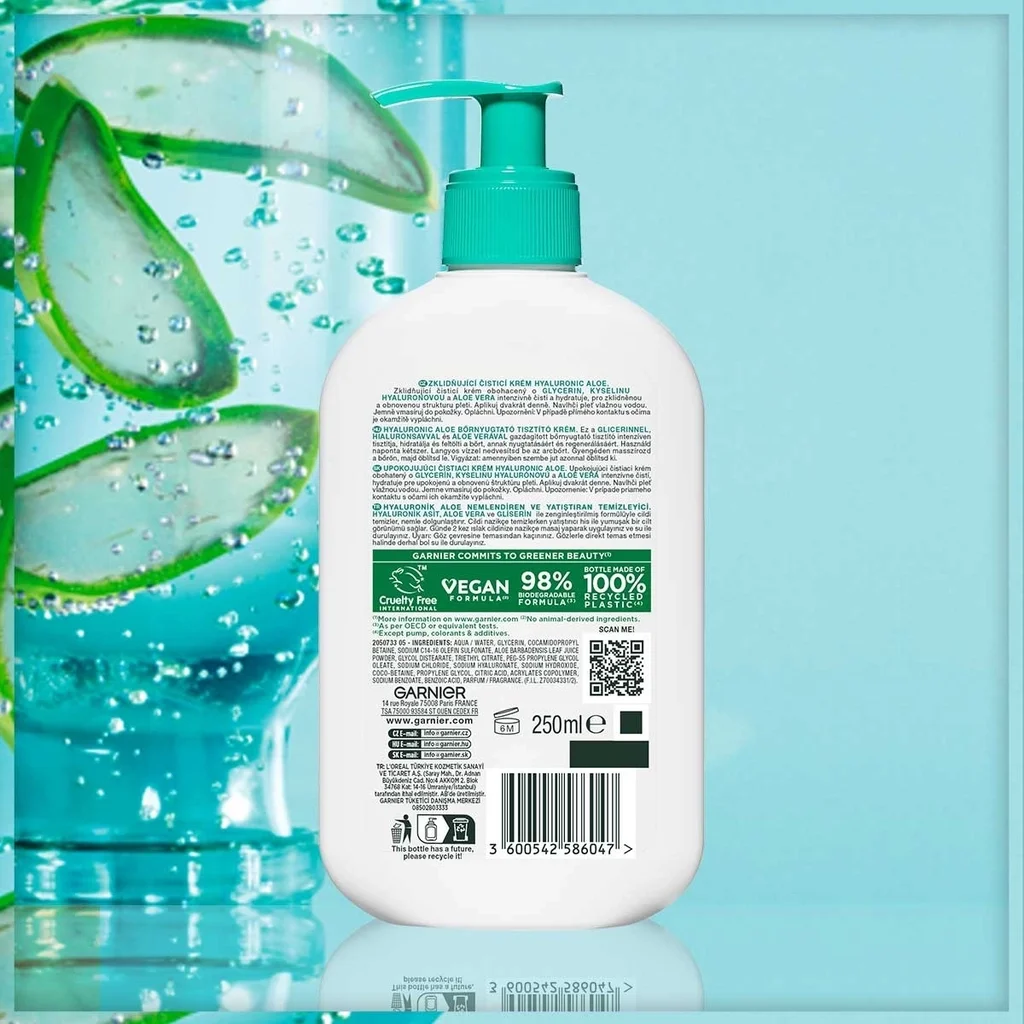 Révélez une peau douce et hydratée avec Garnier Hyaluronique 4