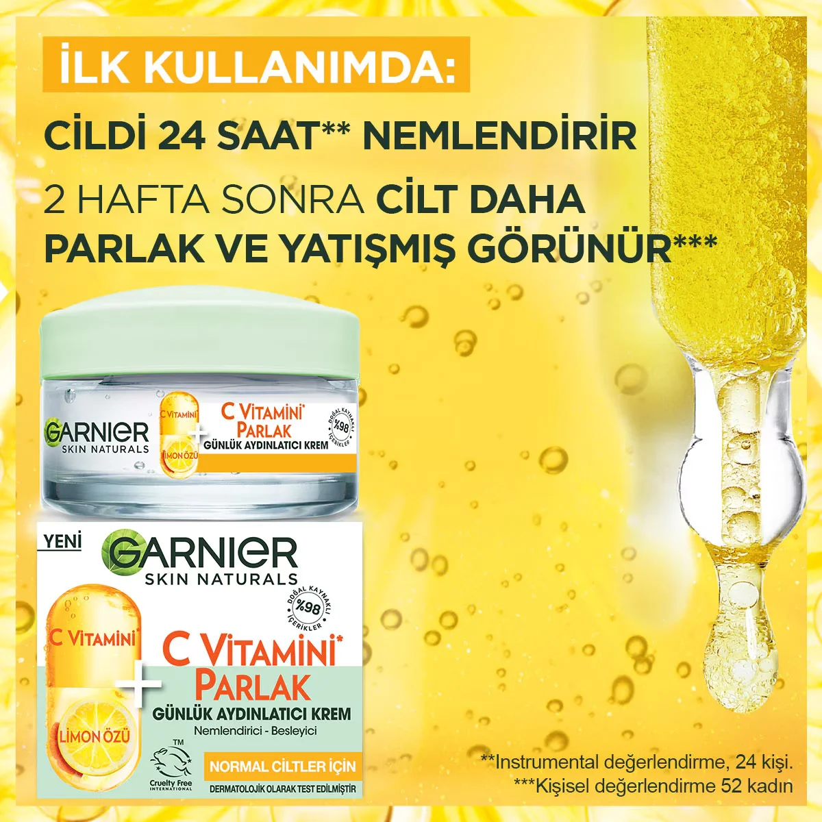 Illuminez votre Peau: Crème Éclat Vitamine C Garnier 50 ml 5