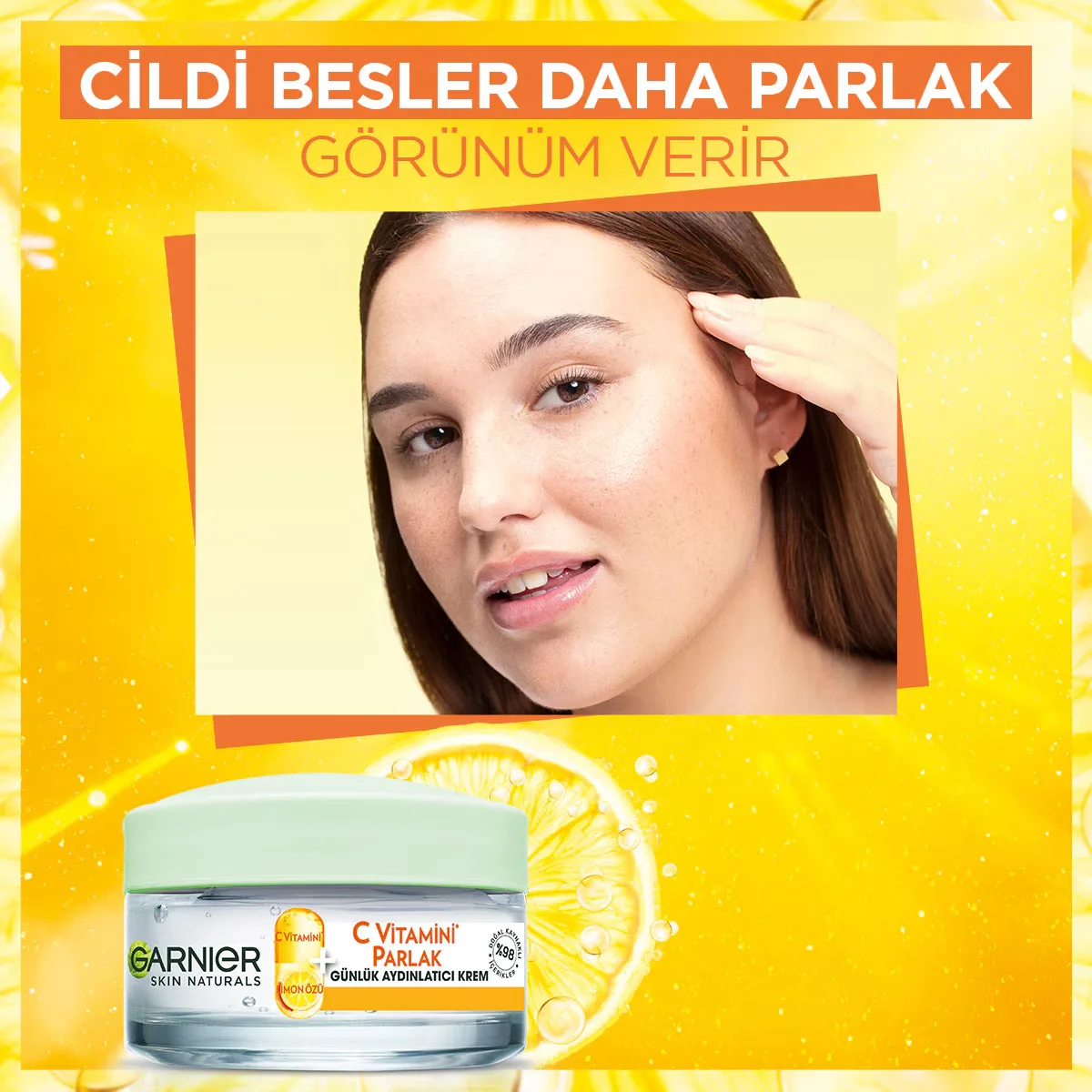 Illuminez votre Peau: Crème Éclat Vitamine C Garnier 50 ml 3
