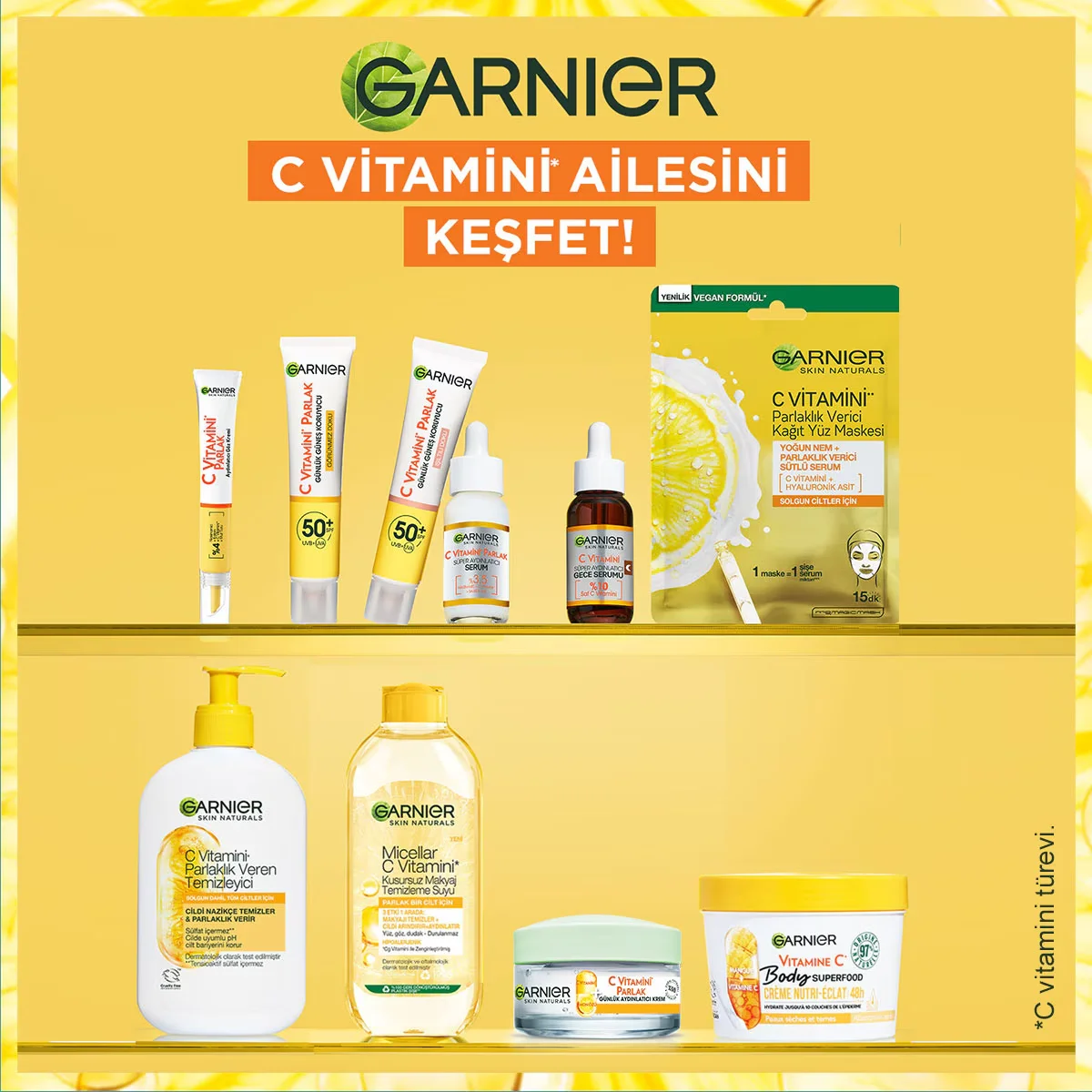 Illuminez votre Peau: Crème Éclat Vitamine C Garnier 50 ml 6