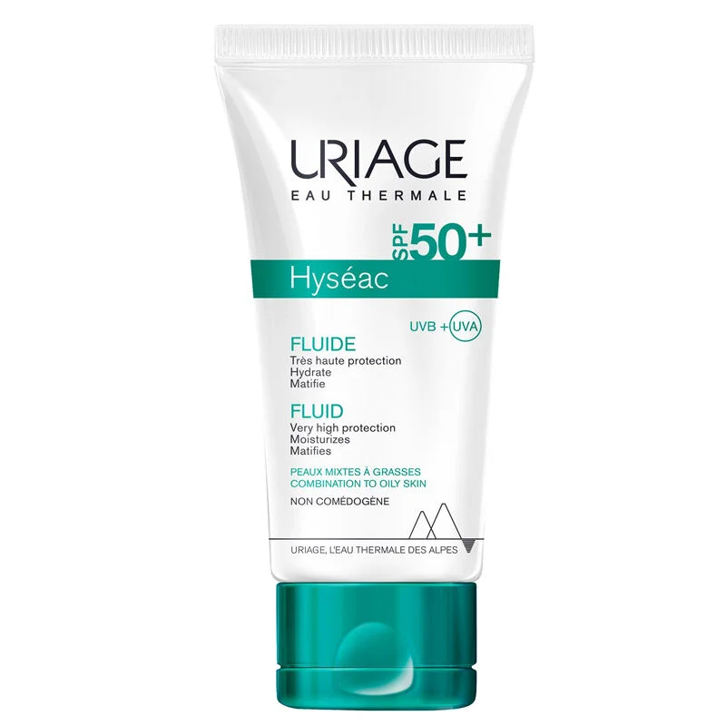 Protégez & Matifiez : Uriage Hyseac Fluide SPF50+ Peaux Mixt 3