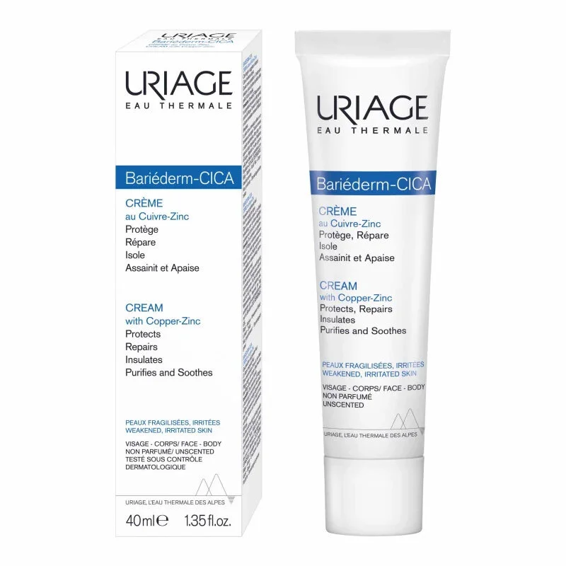 Réparez & Apaisez: Crème Cica Uriage Bariéderm 40 ml 2