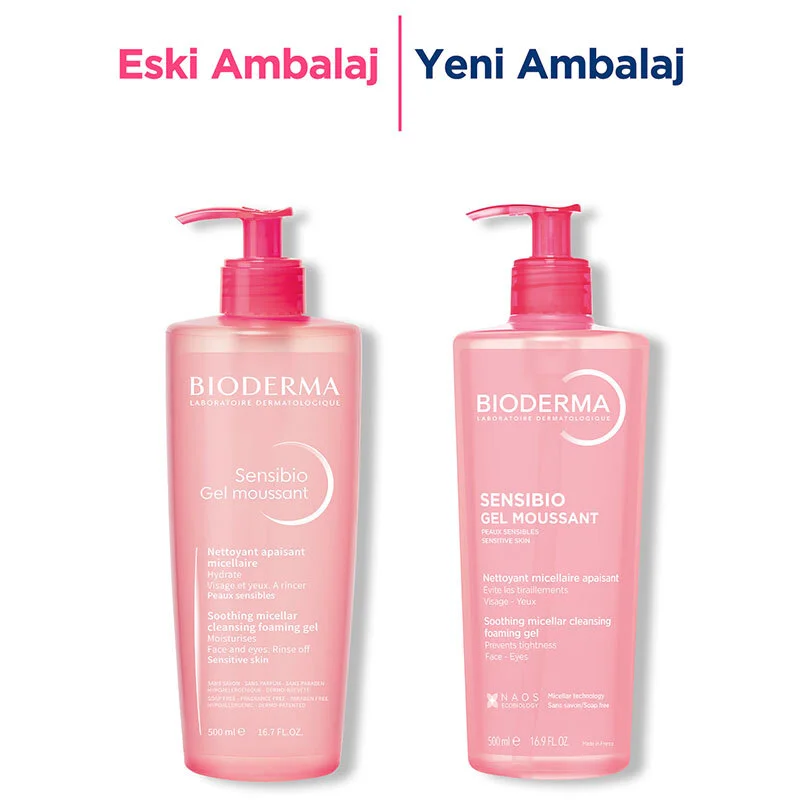 Apaisez & Hydratez : Gel Nettoyant Moussant Bioderma Sensibi 5