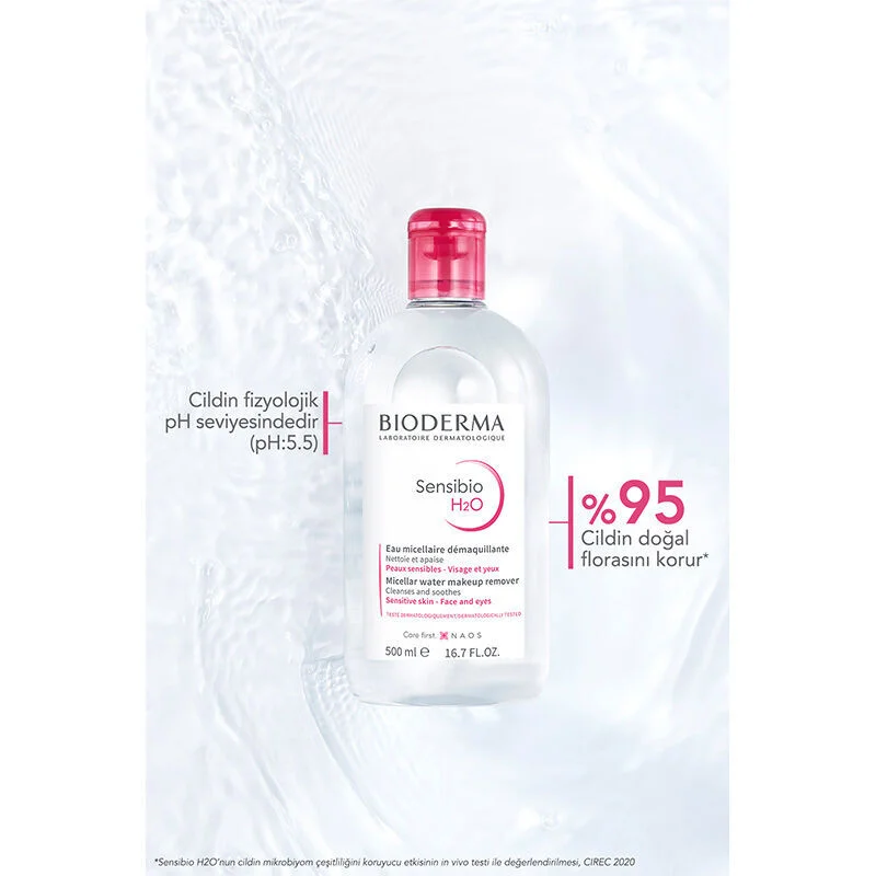 Obtenez une peau nette et apaisée avec Bioderma Sensibio H2O 2