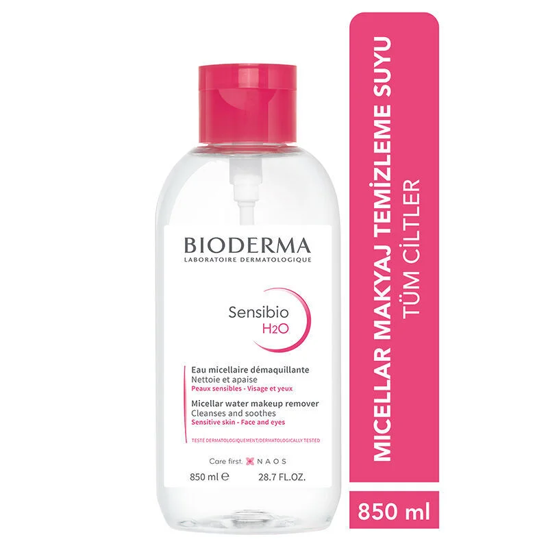 Obtenez une peau nette et apaisée avec Bioderma Sensibio H2O 3