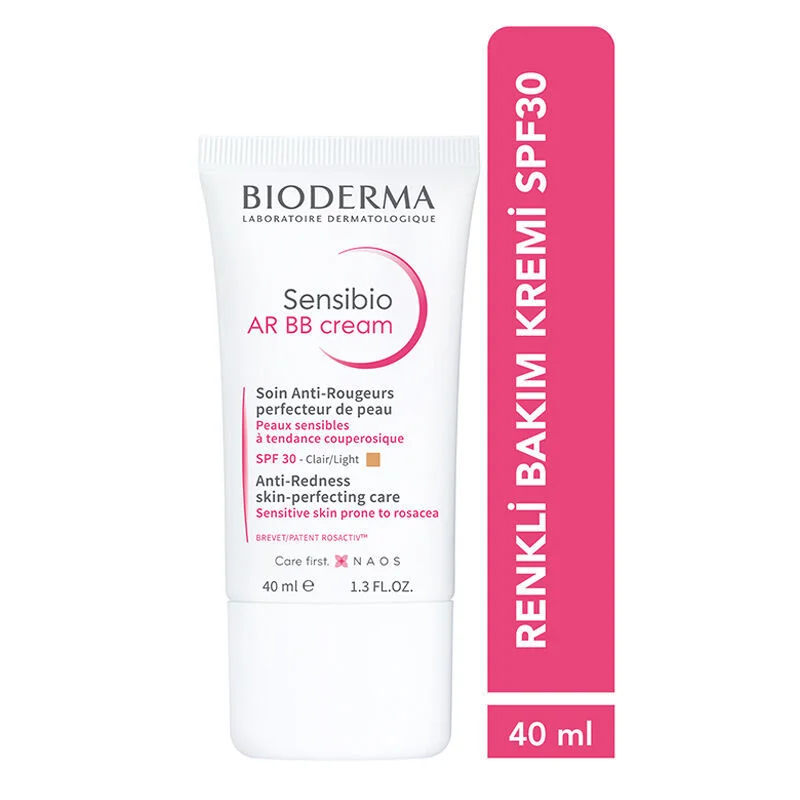 Bioderma Sensibio AR BB Cream Spf30 (Light) 40ml 2