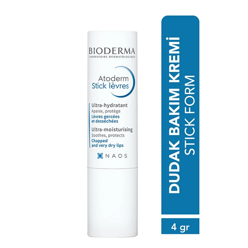 Hydratez & Protégez vos lèvres sèches avec Bioderma Atoderm 2