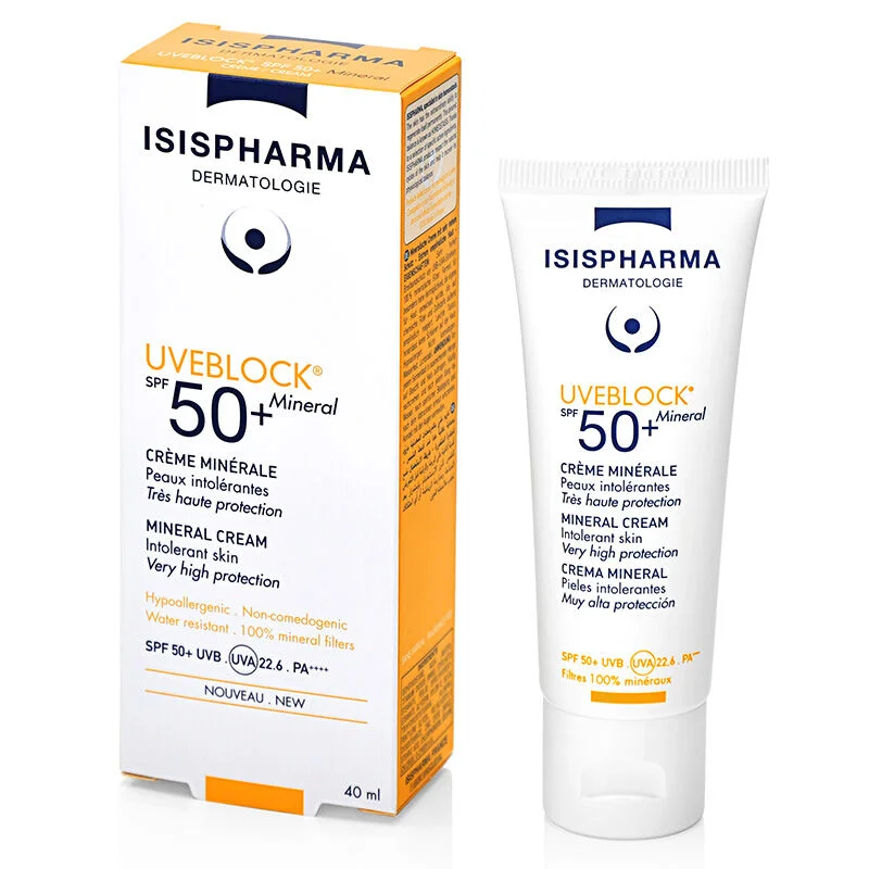 Protégez votre peau sensible avec Uveblock SPF 50+ Minéral 2
