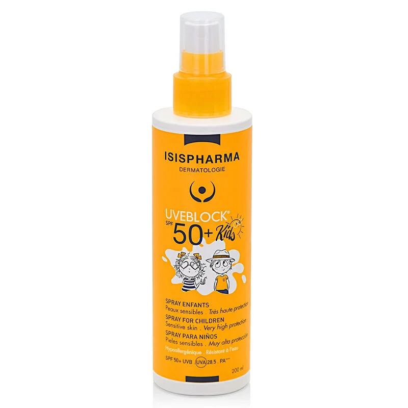 Isıs Pharma Uveblock SPF 50+ Spray For Children 200 ml 2