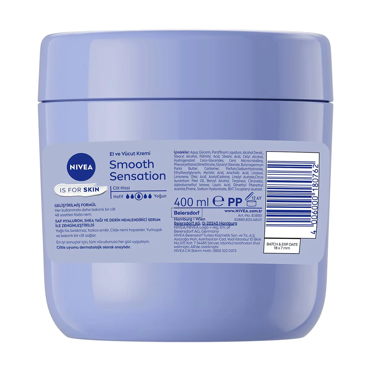 Obtenez une Peau Lisse et Hydratée avec Nivea Crème 3
