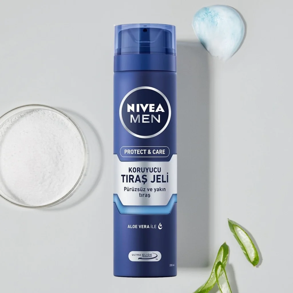 Profitez d'un rasage doux et protégé avec Nivea Men Gel 2