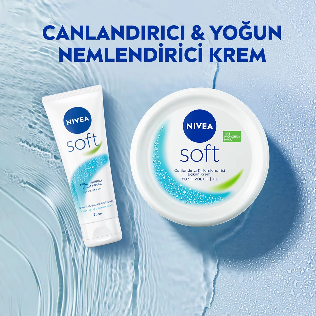 Obtenez une peau douce et souple avec Nivea Soft Crème 3