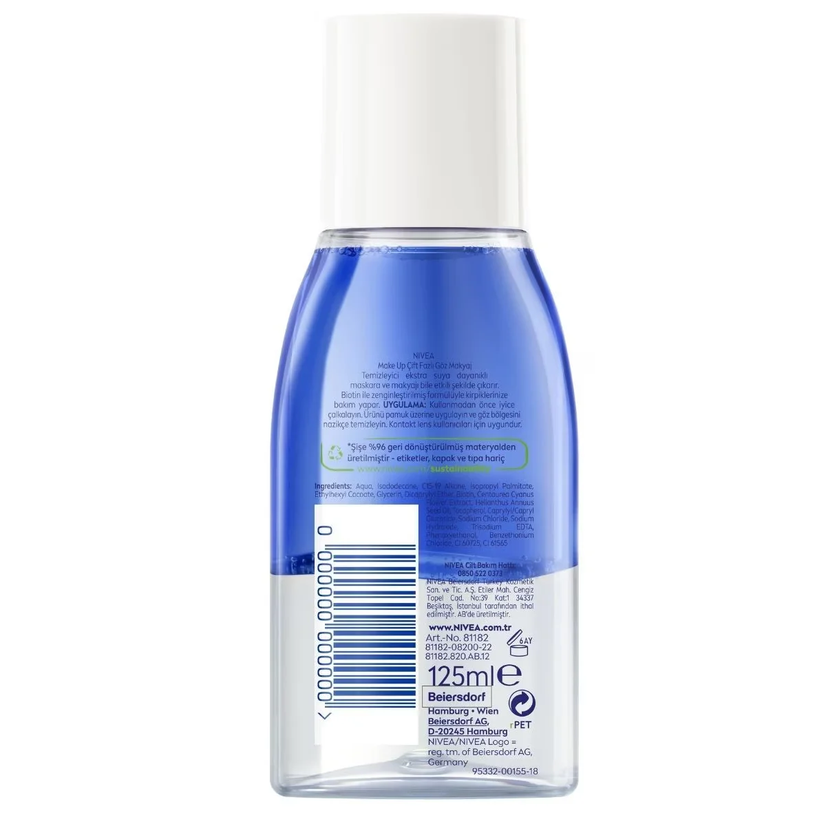 Nivea Dual-Phase Makeup Remover 125 ml 4