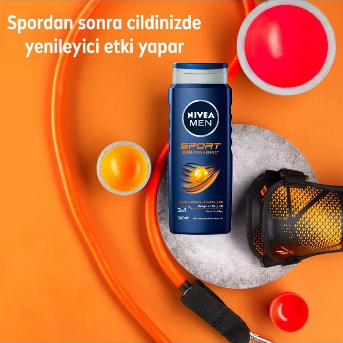 Nivea Men Sport Bath and Shower Gel 500 ml 2