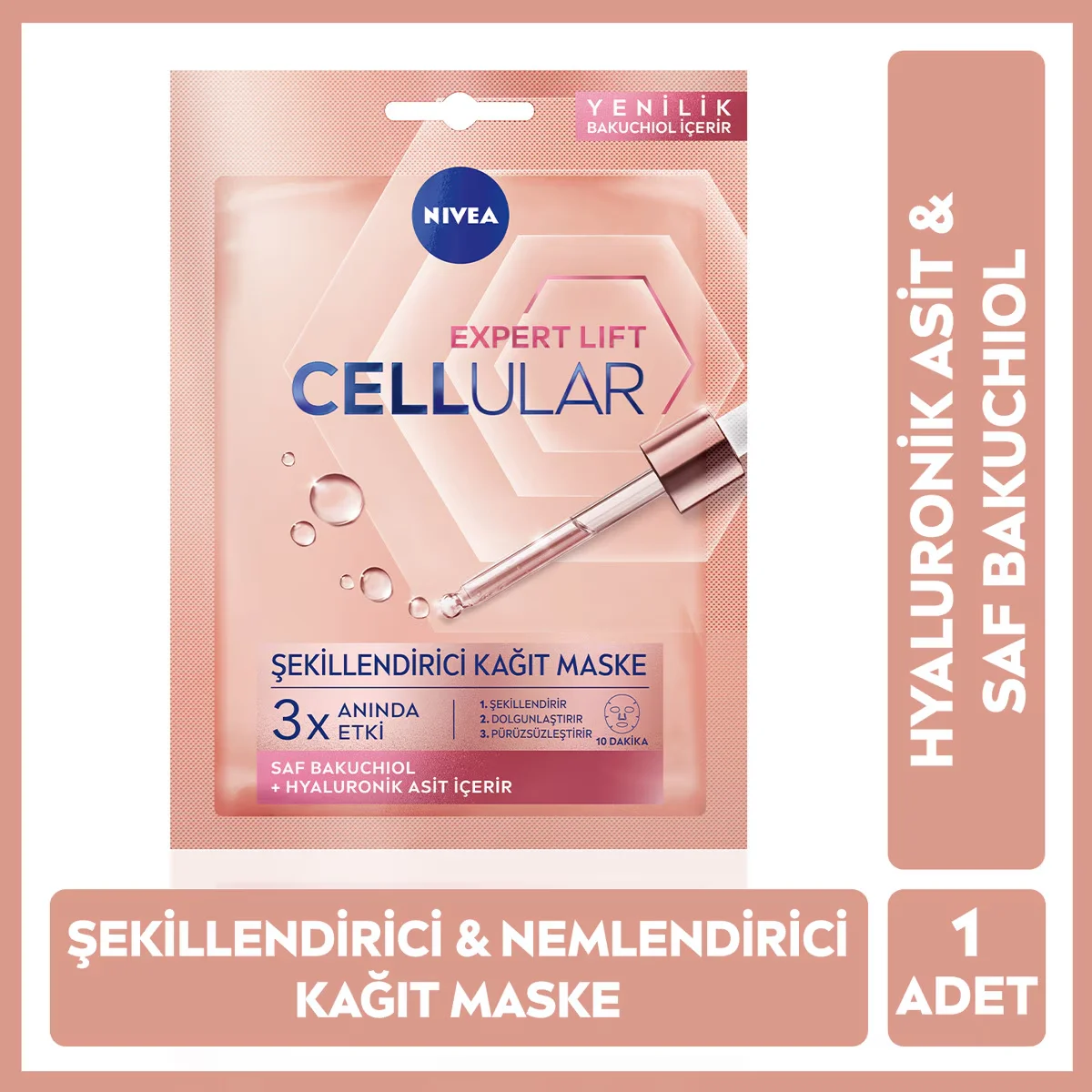 Rajeunissez votre peau avec le Masque Tissu Nivea Cellular E