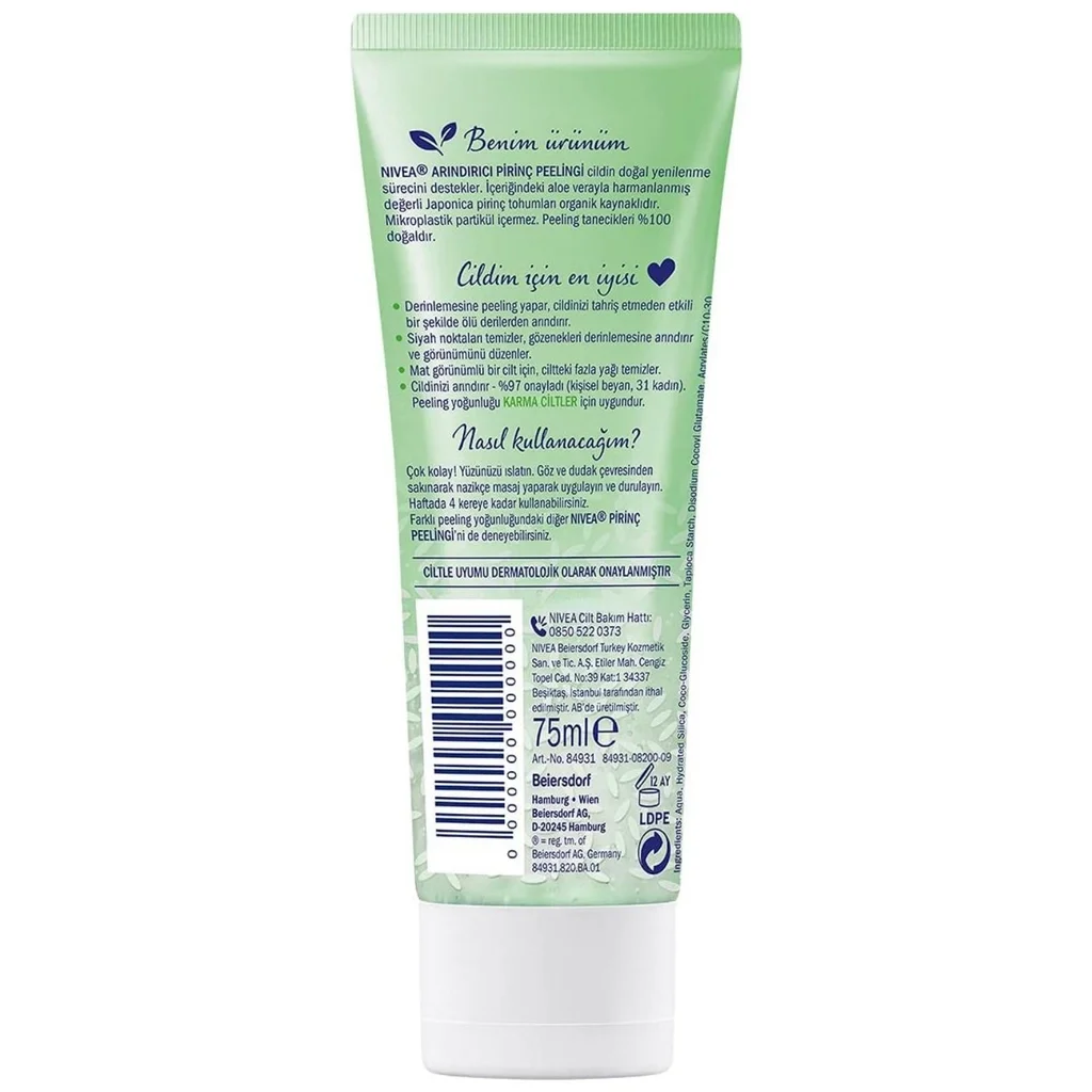 Obtenez une peau nette et matifiée avec le Peeling Nivea 3