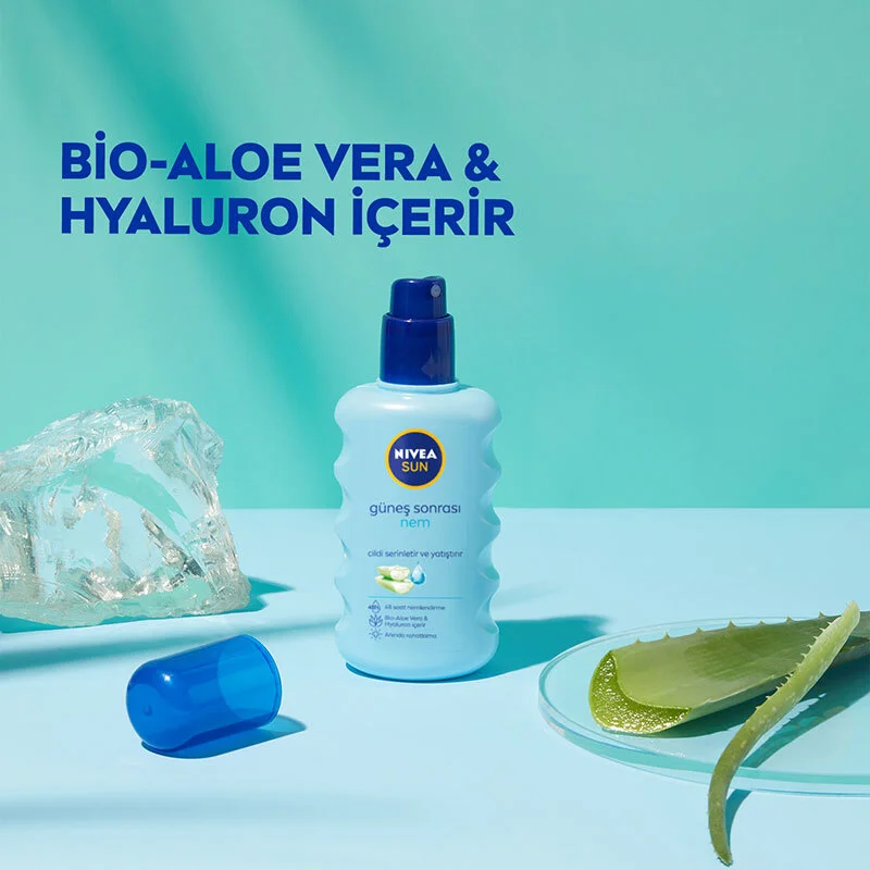 Rafraîchissez & Hydratez : Spray Après-Soleil Nivea Sun 48h 4