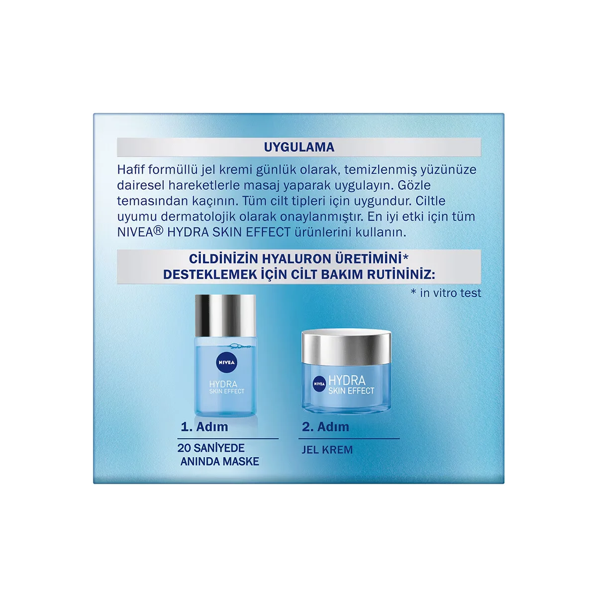 Peau Lisse & Non Grasse avec Nivea Hydra Skin Effect 5