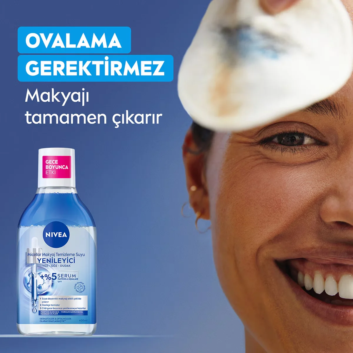 Peau nette & reposée : Eau Micellaire Rénovatrice Nivea 3