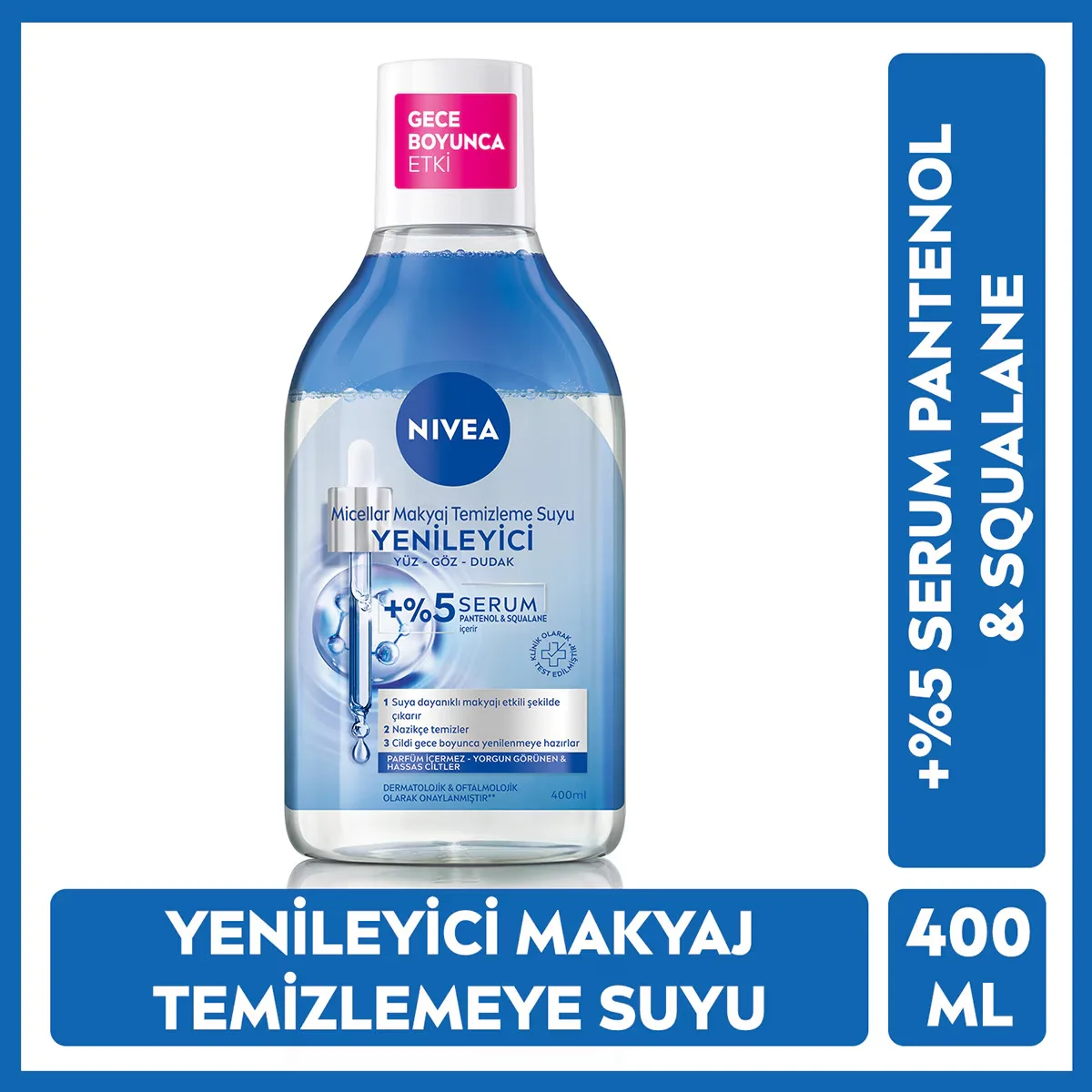 Peau nette & reposée : Eau Micellaire Rénovatrice Nivea