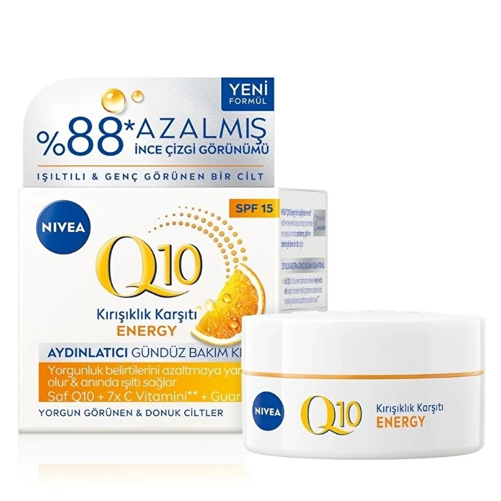Illuminez votre Peau : Crème de Jour Nivea Q10 Energy
