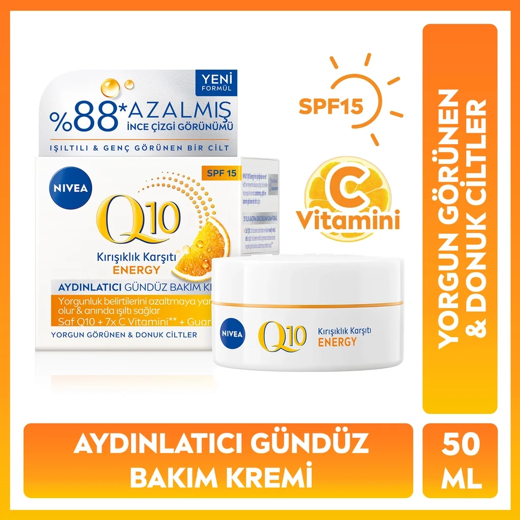 Illuminez votre Peau : Crème de Jour Nivea Q10 Energy 6