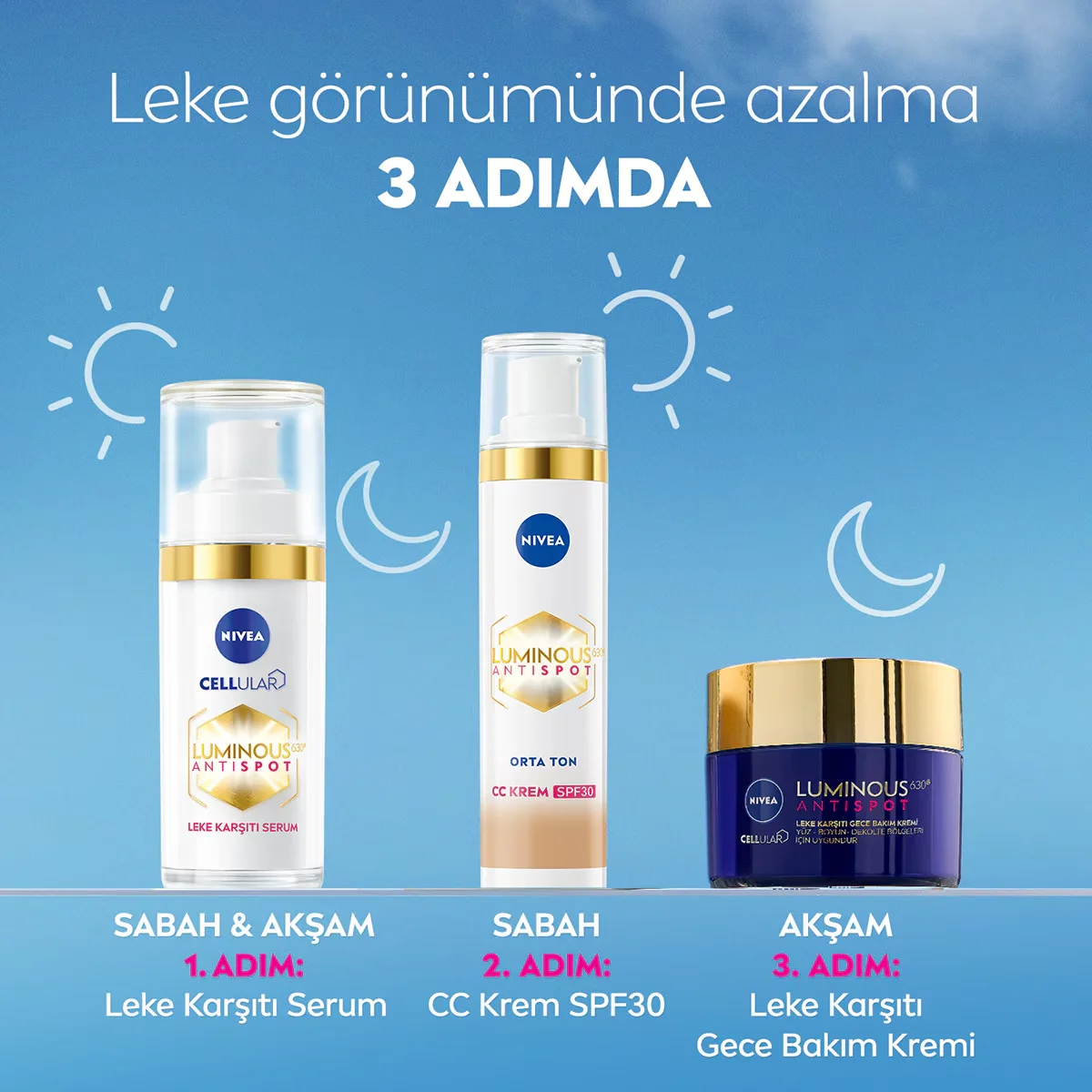 Unifiez & Protégez: Nivea Luminous 630 CC Crème Anti-Taches 4