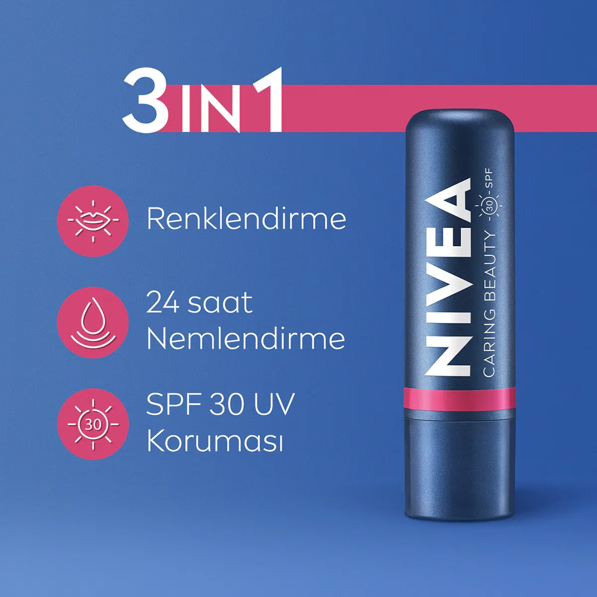 Protégez & Sublimez vos Lèvres avec Nivea SPF30 Teinté 4