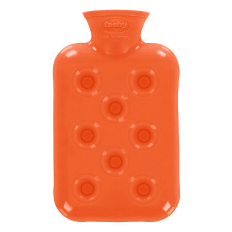 Fashy Termofor Honeycomb Hot Water Bottle - Orange 0,5L 2