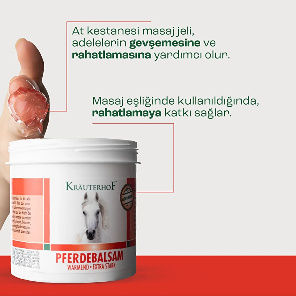 Détendez vos muscles avec le Gel de massage chauffant Kraute 4