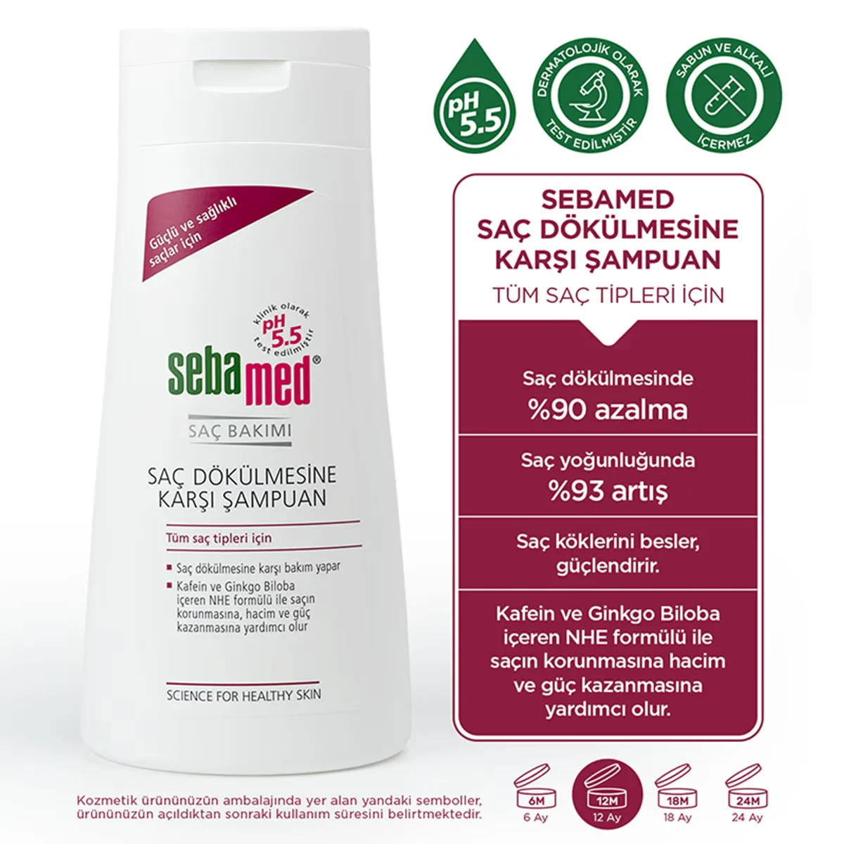 Réduisez la chute, renforcez vos cheveux avec Sebamed 3