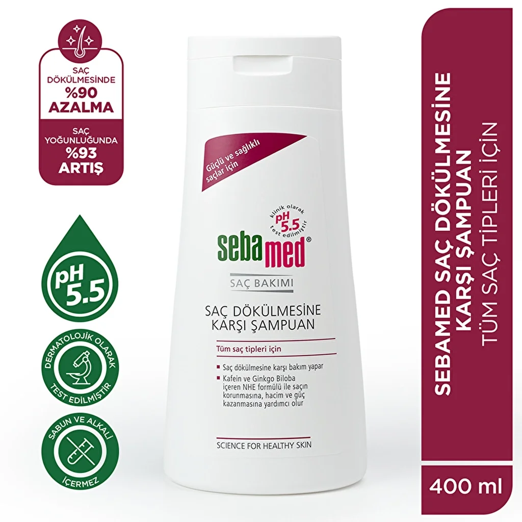 Réduisez la chute, renforcez vos cheveux avec Sebamed 5