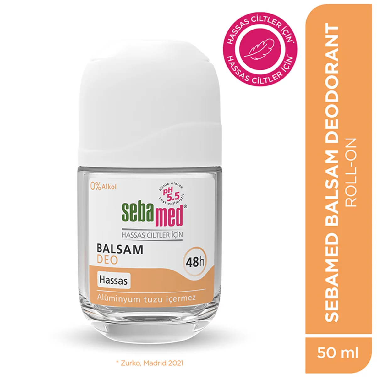 Profitez d'une fraîcheur durable avec le Déodorant Sebamed 2