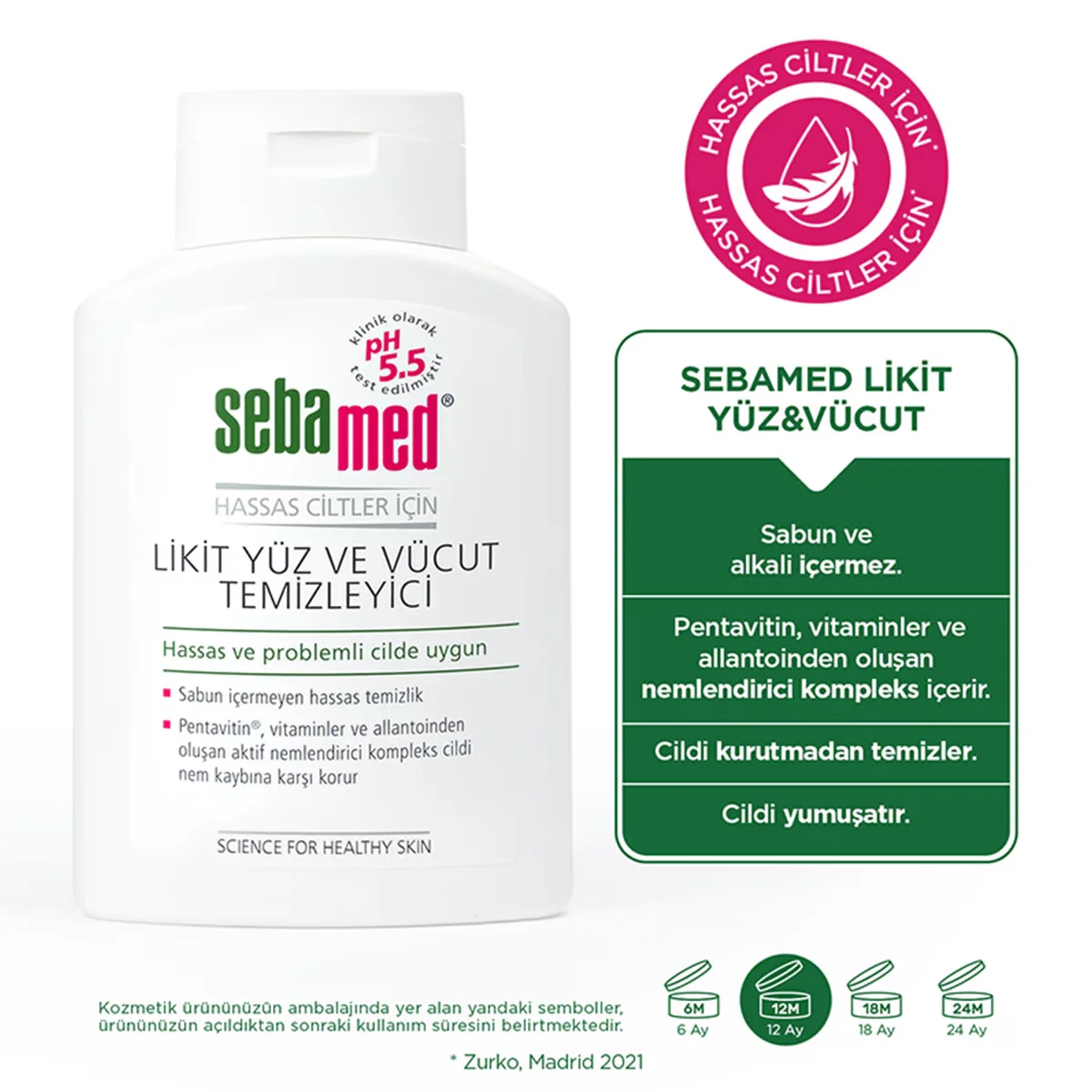 Nettoyez & Protégez: Gel Nettoyant Visage & Corps Sebamed pH 6