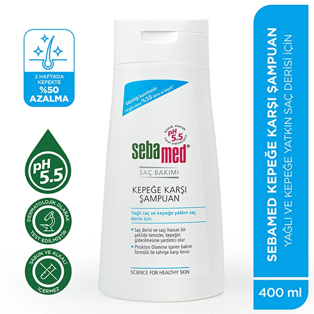 Retrouvez des Cheveux Sans Pellicules avec Sebamed 400 ml 3