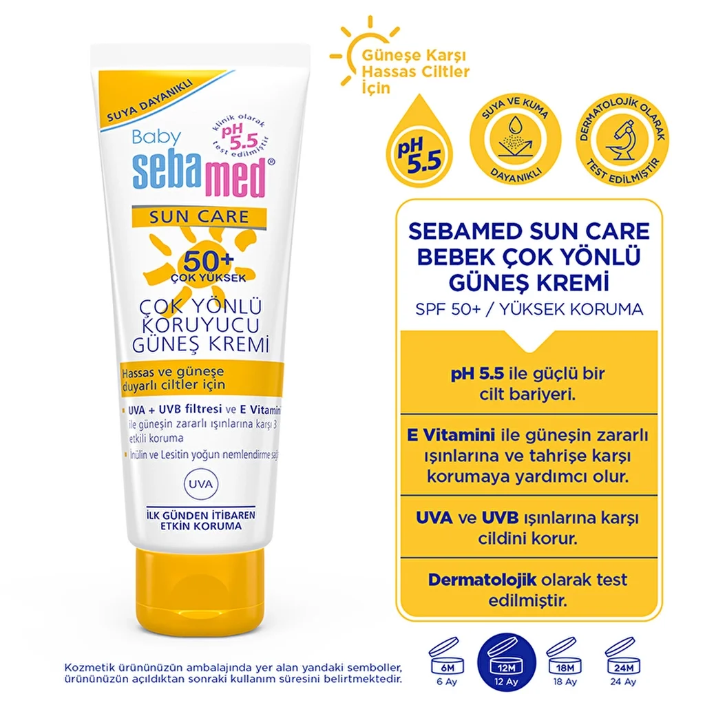 Sebamed Baby Sunscreen SPF 50 75 ml 4