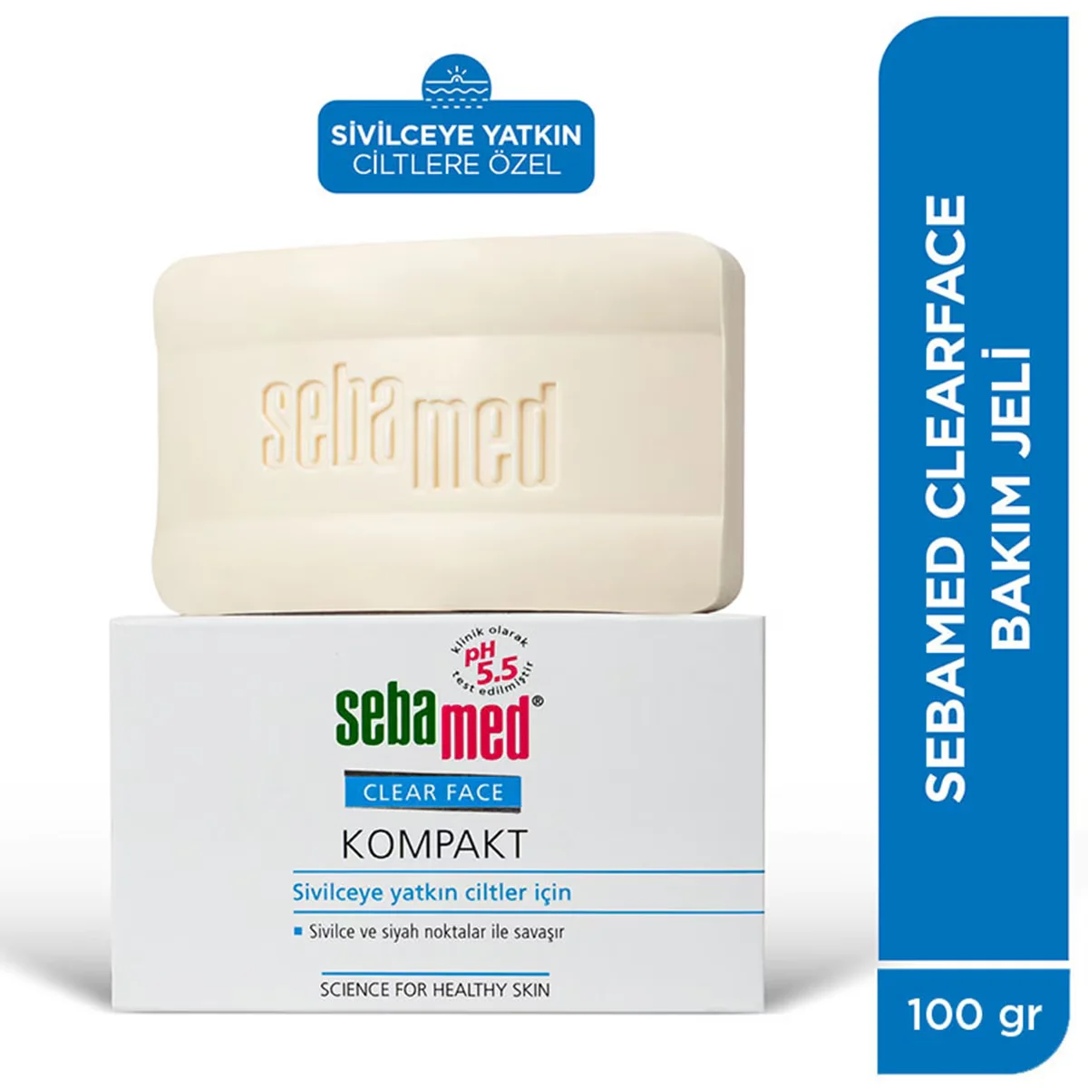 Purifiez votre peau: Pain Nettoyant Visage Sebamed Clear Fac 6