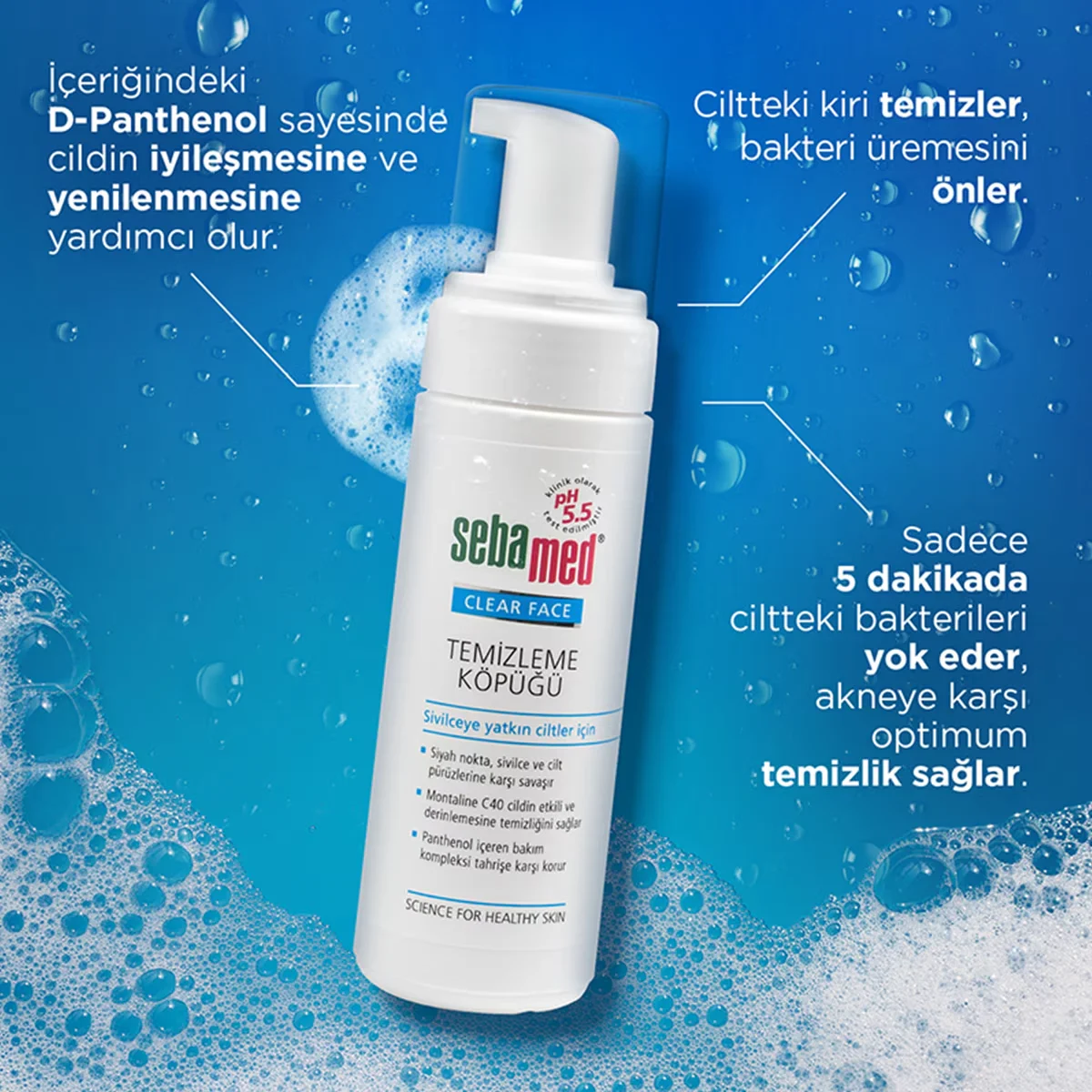 Sebamed Clear Face Face Cleansing Foam 150ml 6