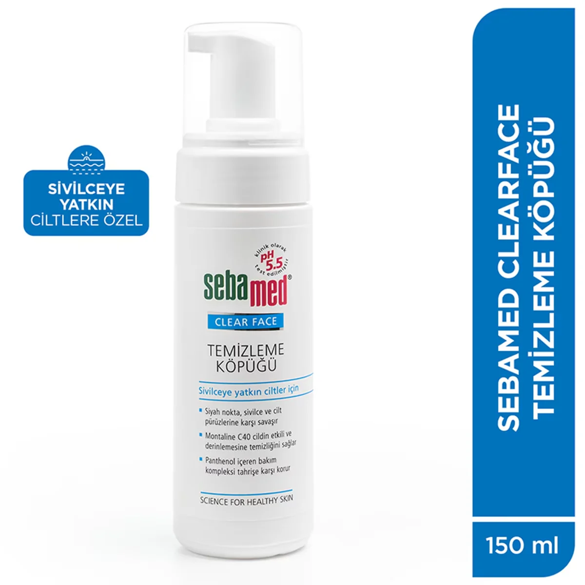 Sebamed Clear Face Face Cleansing Foam 150ml 2