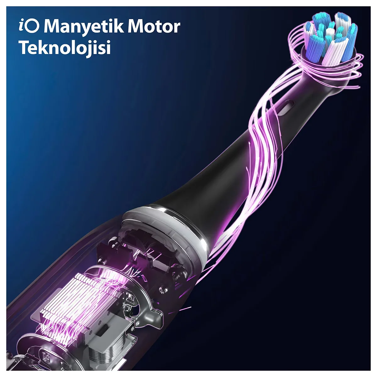 Oral-B iO10 Schwarze Elektrische Zahnbürste 2