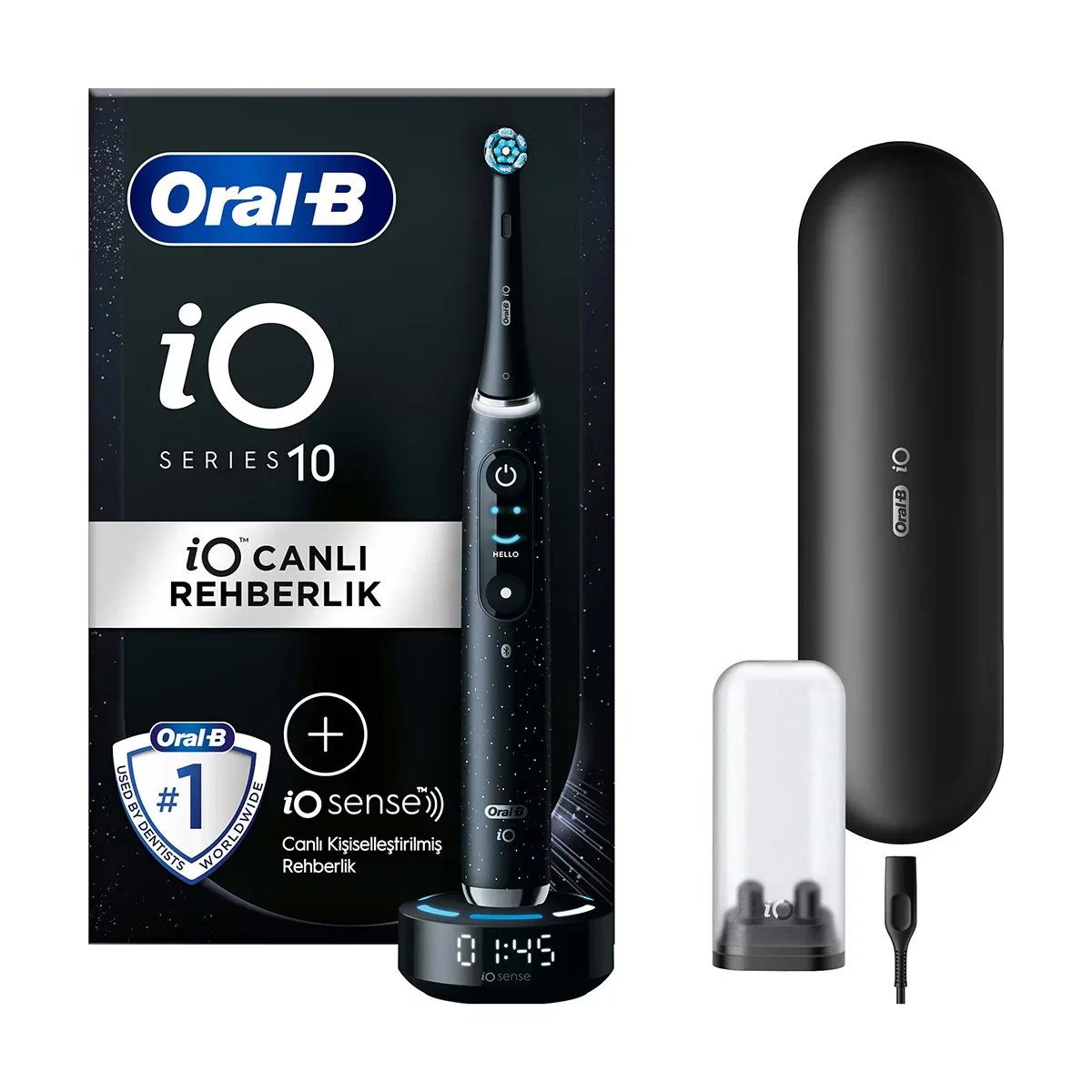 Oral-B iO10 Schwarze Elektrische Zahnbürste 6