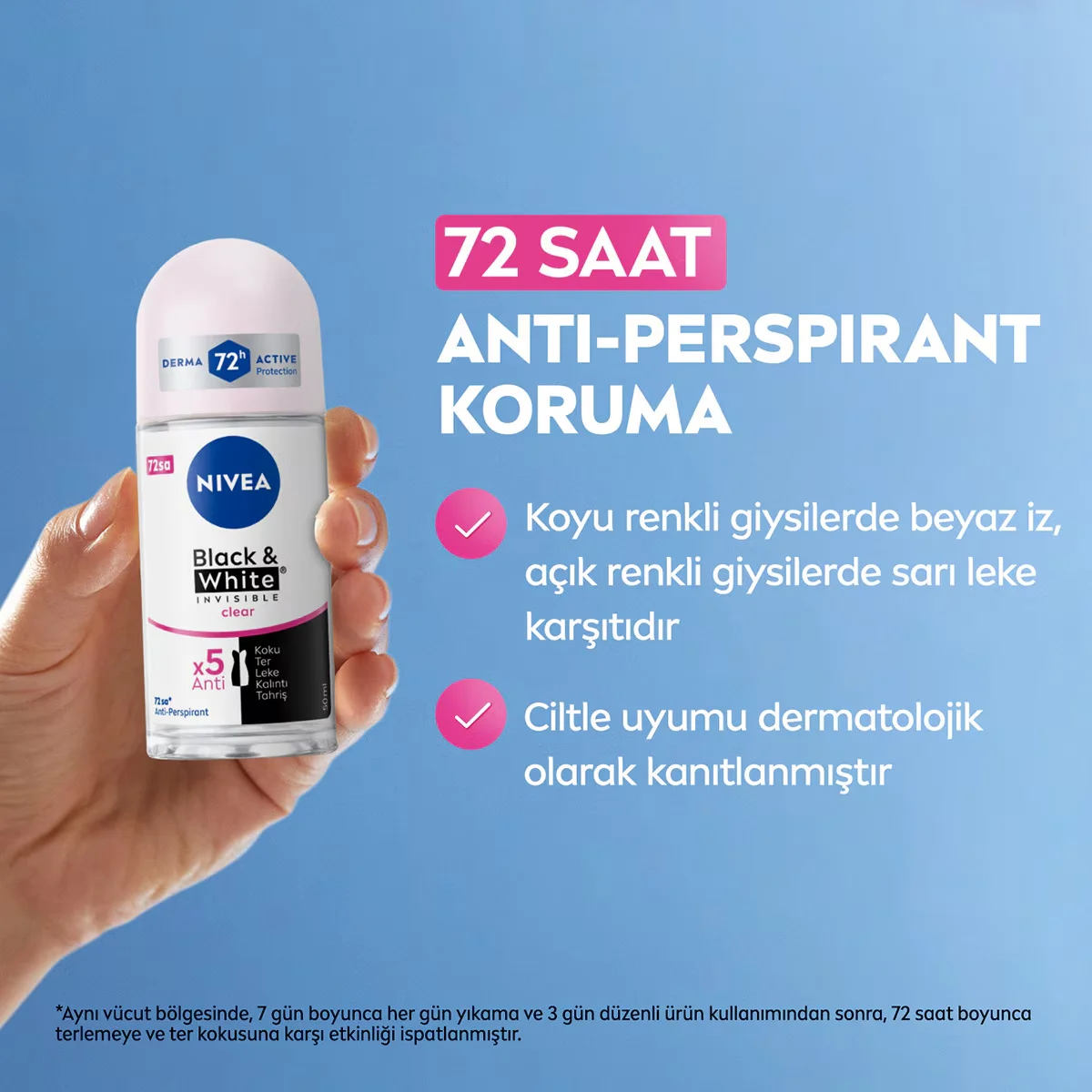 Protection 72h Invisible Nivea Femme
