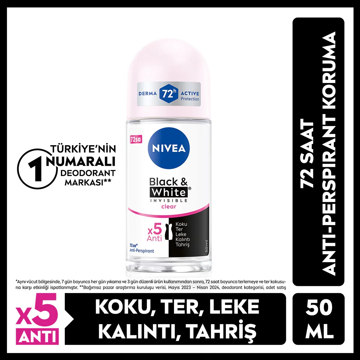 Protection 72h Invisible Nivea Femme 6