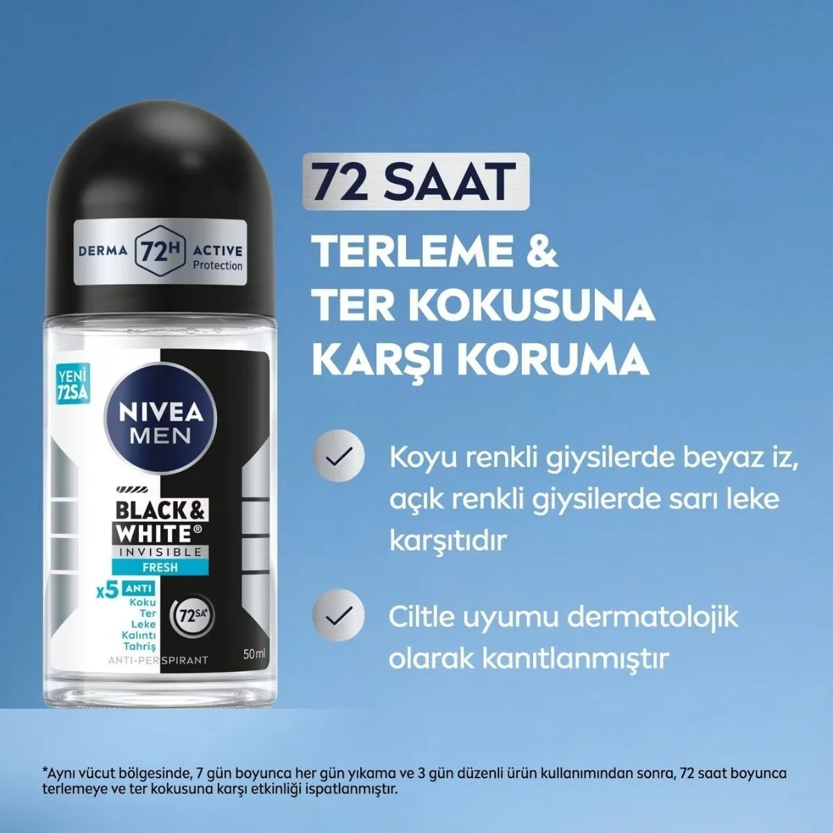 Restez frais et sans traces avec Nivea Men Invisible 2