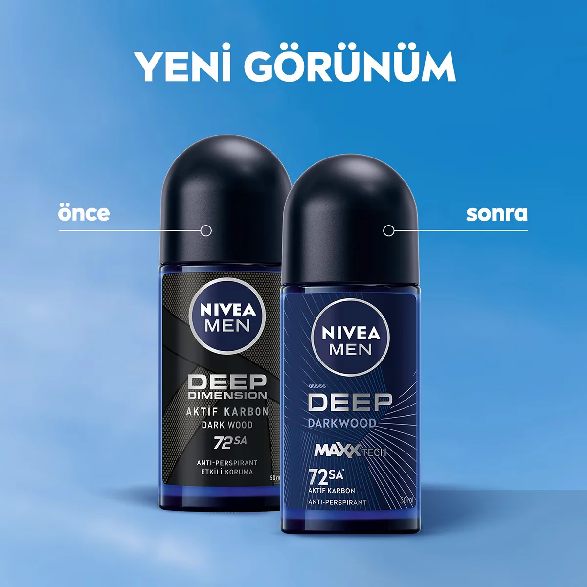 Profitez d'une protection 24h sans traces avec Nivea Men Dee 2